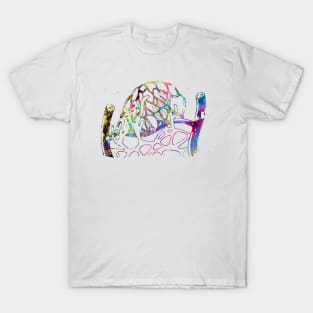 Lymphatic capillaries in the tissue spaces T-Shirt